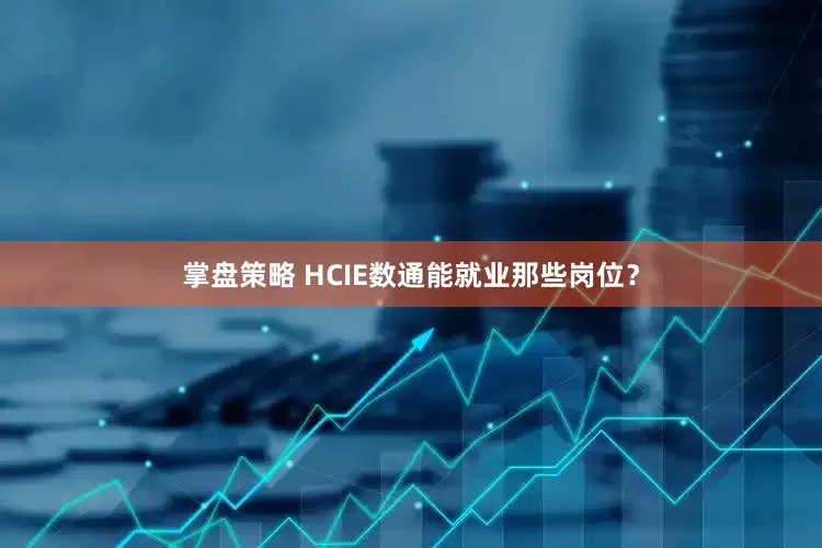 掌盘策略 HCIE数通能就业那些岗位？