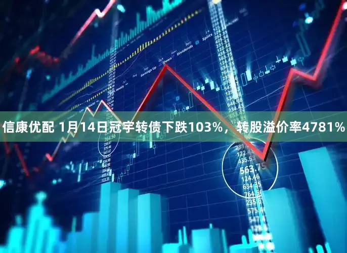 信康优配 1月14日冠宇转债下跌103%，转股溢价率4781%